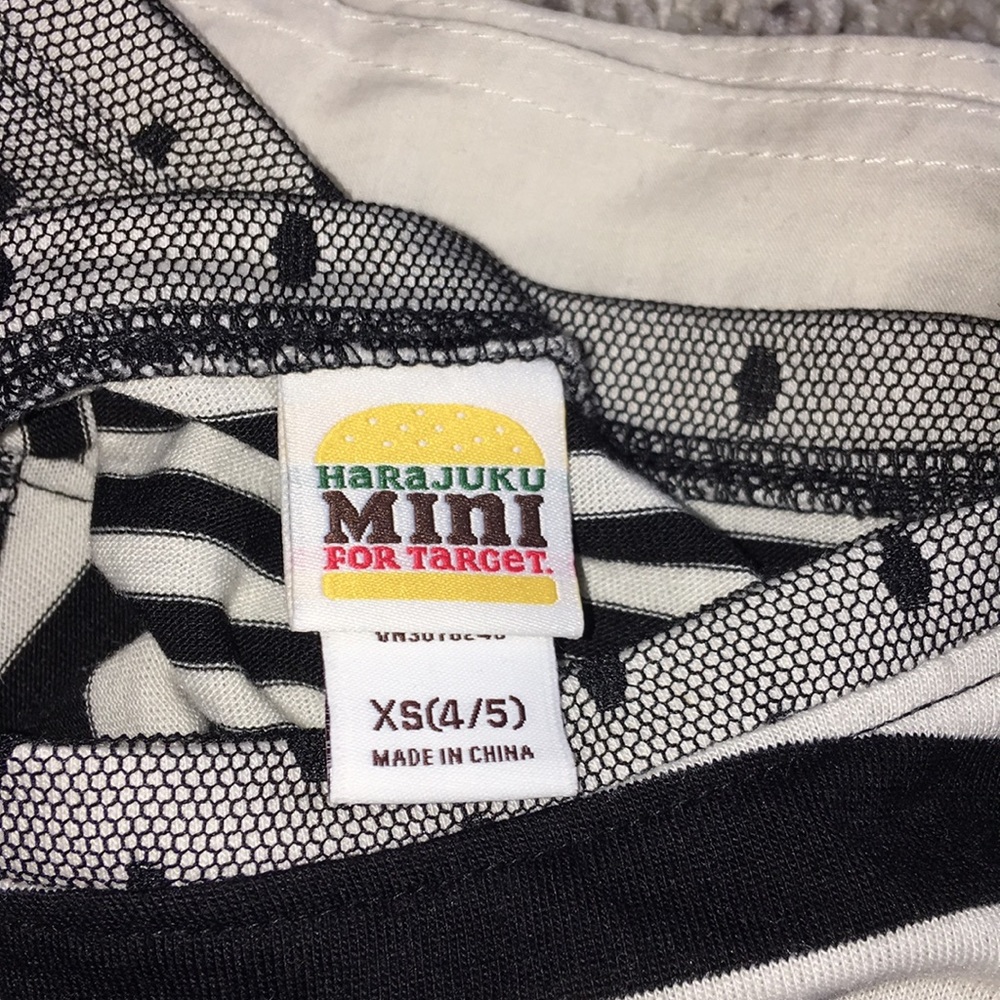 NWT Harajuku Mini for Target outfit size XS(4-5) - Picture 7 of 7